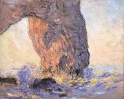 Claude Monet Waves at the Manneporte Spain oil painting artist